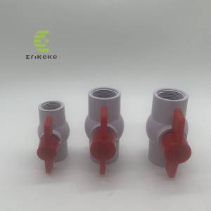 Der Hochdruckkugelhahn aus PVC für Trinkwasser
